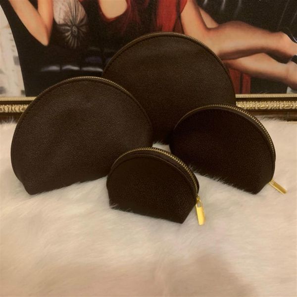 

4pcs set women cosmetic bags famous makeup designer travel pouch make up bag ladies cluch purses organizador toiletry318s, Red;black