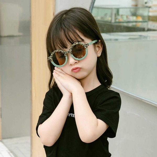 

babys comfortable sunglasses two colors retro round 1 8 year old childrens spring, Blue