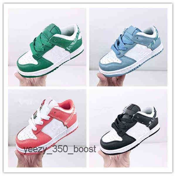 

dunks black paisley kids shoes low toddler tennis sneakers university red black toy civilist boys girls children running trainers uahw
