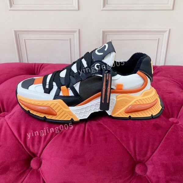 

designer man woman casual shoes genuine leather mesh pointed toe race runner shoes outdoors trainers2023, Black