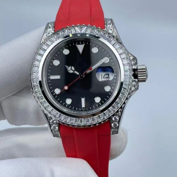 

luxury designer classic fashion automatic mechanical watchwomen's watch size 41mm sapphire glass waterproof functionmen like christmas, Slivery;golden