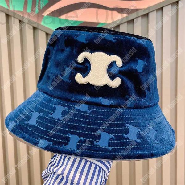 

wide brim hats & bucket designer designers luxury bonnet womens winter velvet fitted for men casquette brand classic geometric fashion beani, Blue;gray