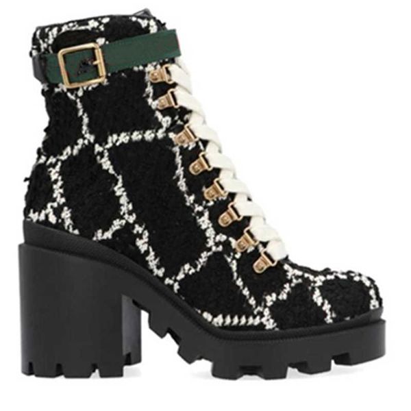 

women platform boots designer laureate suede desert boot 5cm heel flamingos heavy duty soles world tour spaceship ankle boots leather medal, Black