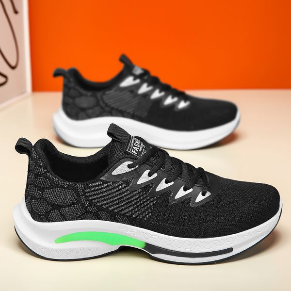 

2023 men women running shoes white blue white orange black blue mens trainers outdoor sneakers size 39-44 color45