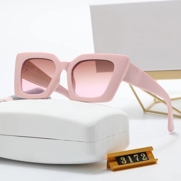 

summer light master luxury sunglasses for men and women, White;black