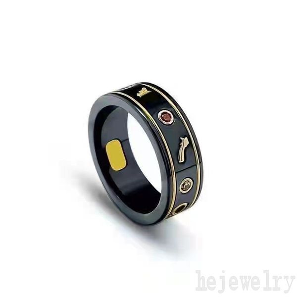 

originality plated silver gold rings ladies iced out smooth g letter ceramic rhinestone lovers white woman engraved planets black men ring l
