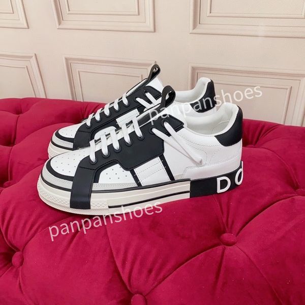 

2023new designer sneakers suede calfskin casual shoes trainers leisure shoe vintage suede leather stylist sneaker patchwork platform lace-up, Black