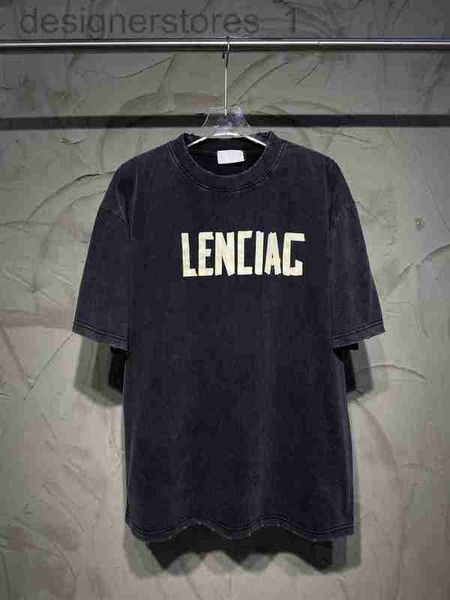 

men's casual shirts designer new bandage short sleeve spring/summer front and back tape print t cx9l, White;black