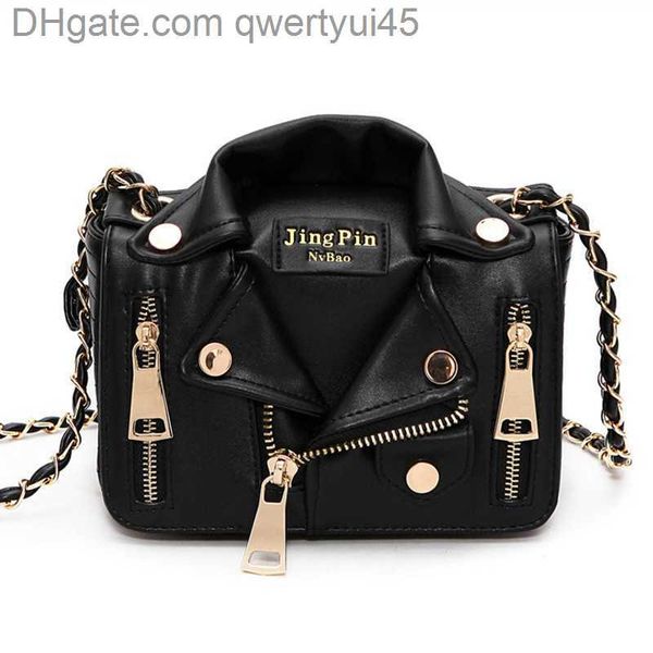 

qwertyui45 totes designer chain bags women clothing shoulder rivet jacket messenger bag women leather luxury handbags bolsa feminina bolsos