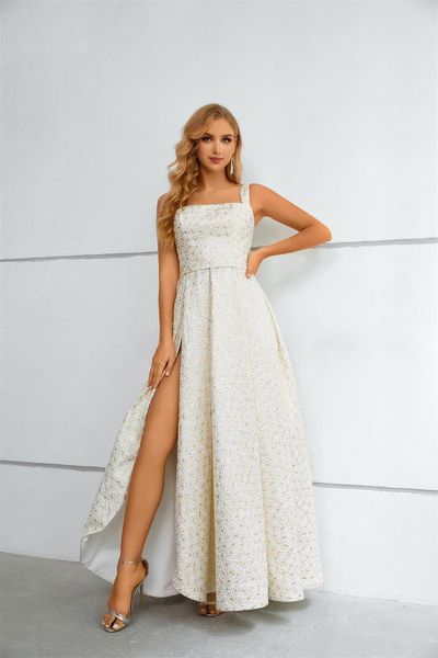 

french special occasion dresses prom design light luxury temperament high sense fashion m331101, Black