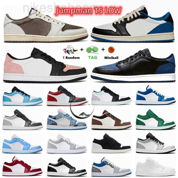 

2022 mens basketball shoes jumpman 1 low reverse mocha 1s university blue shadow toe light smoky grey bred triple white panda tie dye unc