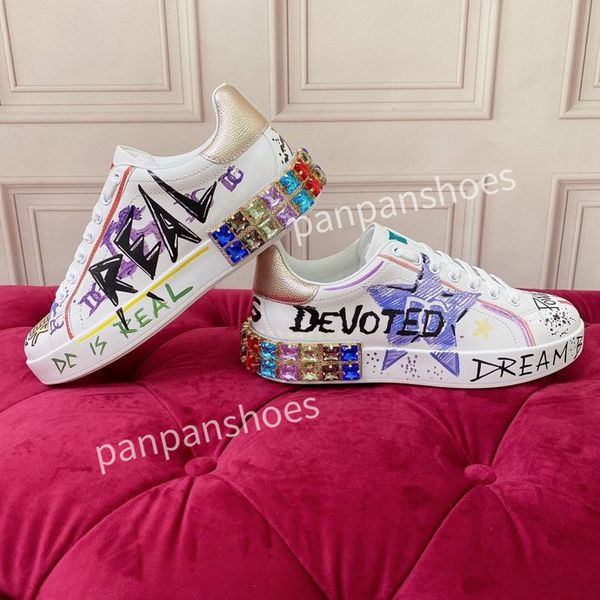 

new casual shoes men women sneakers man woman leather stripes sports trainers fashion luxurys designers flats bottoms loafers shoe2023, Black