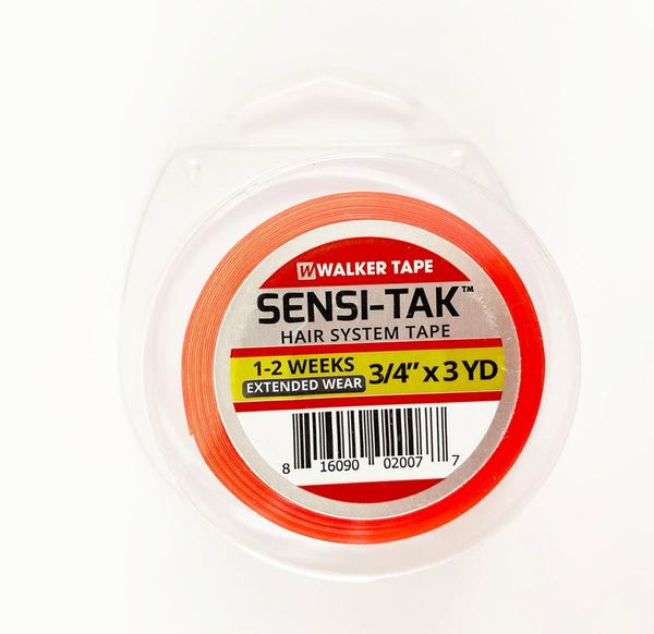 

usa walker sensitak adhesive tape for wigs and toupees0129868971, Black;brown