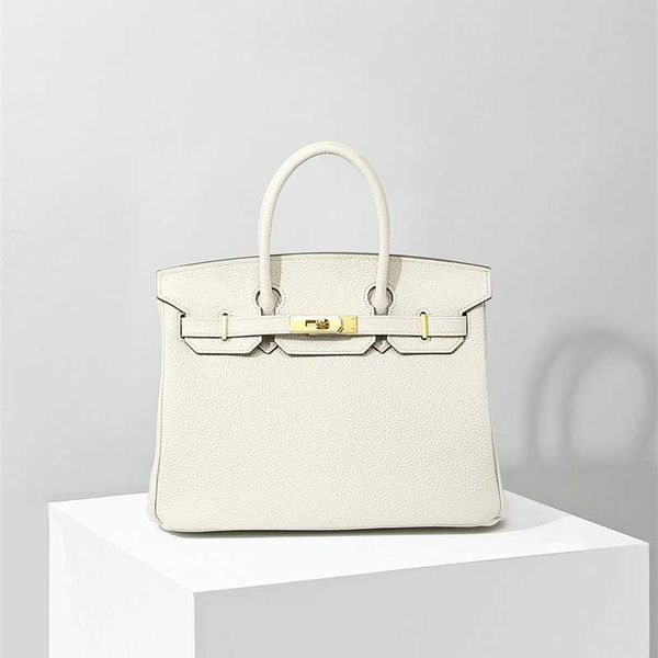 

designer bag birkin women's fashion large capacity women's leather hand-held diagonal bridal wedding cz