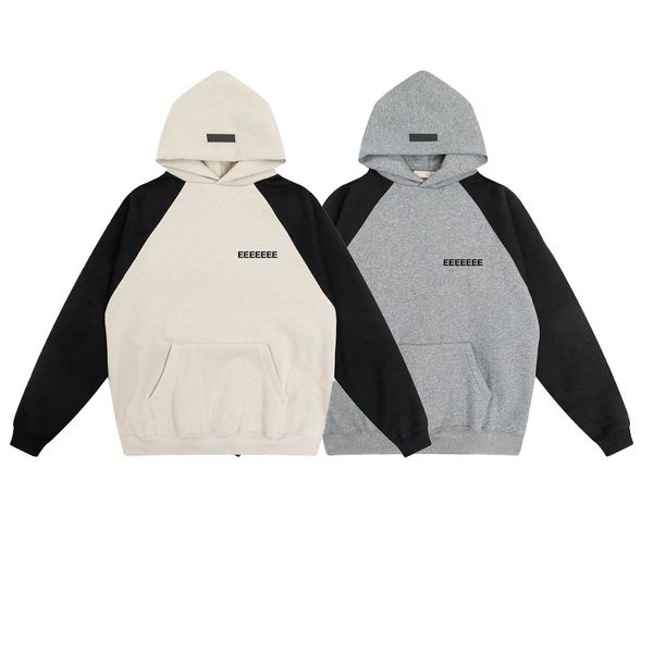 

men's hoodies women's hoodies fashion couple hoodie 100% cotton fashion, Black