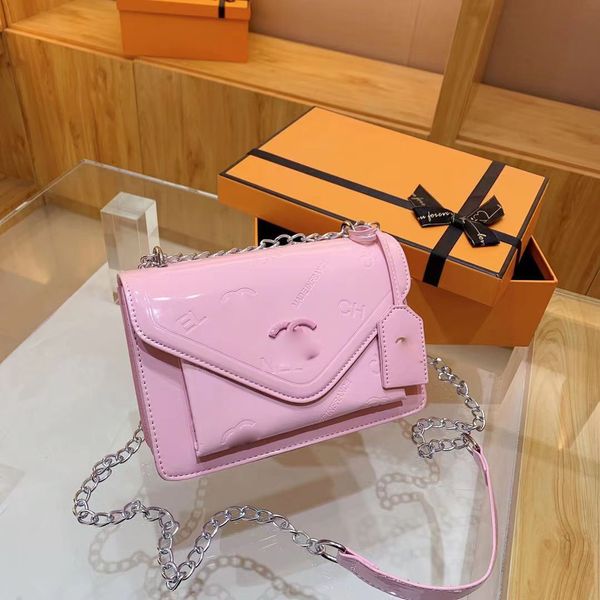 

chanei designer bags shoulder bag leather smooth finish printing crossbody bagss womens purses and handbags small messengerbag wallte smallb