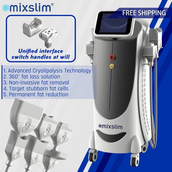 

360 criolipolisis lipo cryo 6 handle cryolipolysis cryotherapy fat ing machine