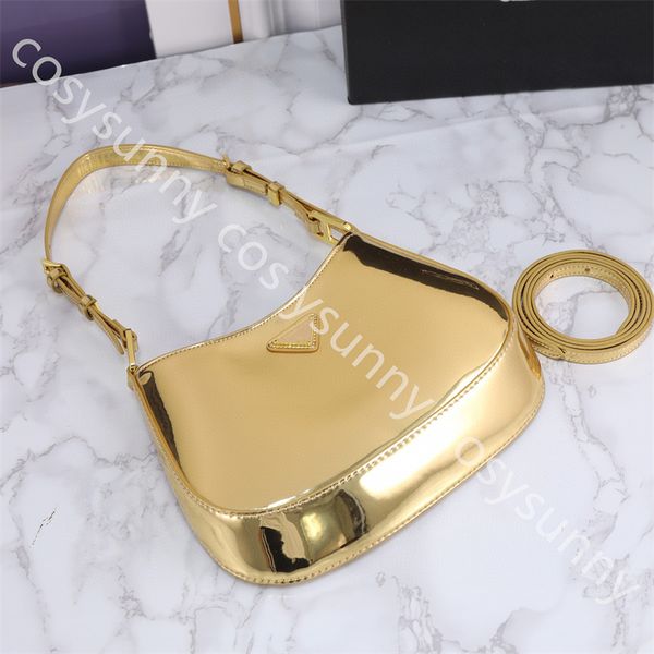 

2023 new designer women's handbag gold silver fashion bag clutch underarm bag women's party dinner bag