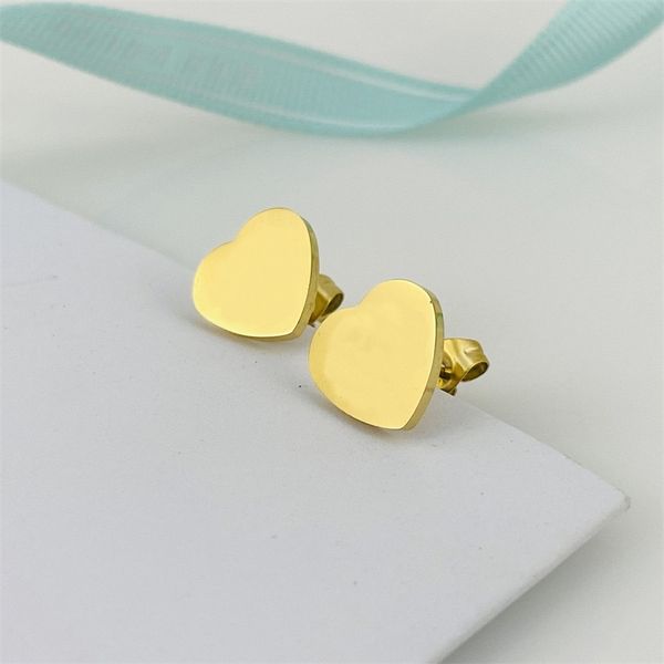 

high-end designer jewelry for women fashion earrings party wedding accessories brand classic earrings alloy gold plated craft never fade, Golden