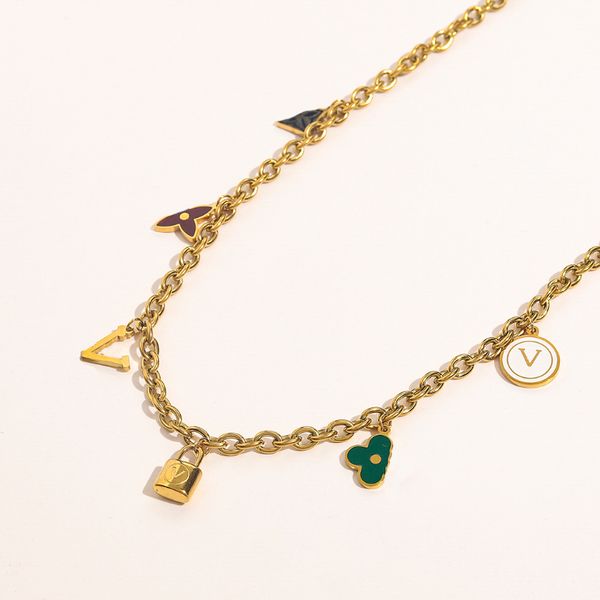 

women design necklace faux leather gold plated stainless steel necklaces choker chain letter pendant europe america fashion wedding, Silver