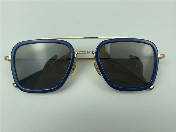 

sunglasses 60sunglasses man fashion design 006 square frames vintage style uv 400 protective outdoor eyewear with case, White;black