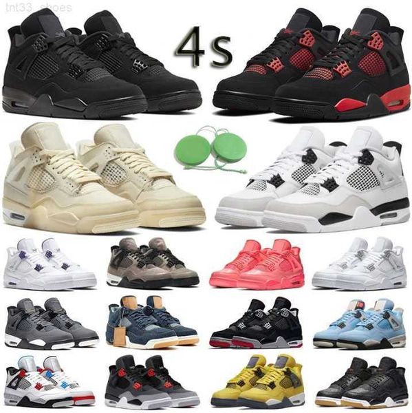 

jumpman 4 basketball shoes for men women 4s military black cat sail red thunder white oreo cactus jack unc blue university infrared cool gre