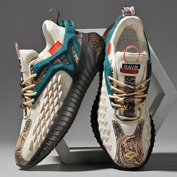 

shoes men sneakers male casual mens shoes tenis luxury shoes trainer race breathable shoes fashion loafers running shoes for men, Black