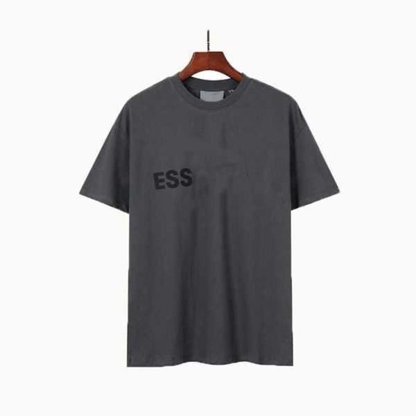 

men's t-shirts essns crew neck casual men women leisure style summer short sleeve shirts 3xl 4xl6fo4, White;black