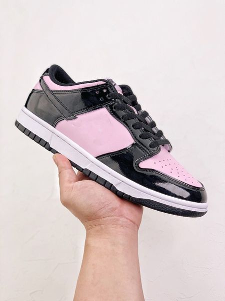 

to buy womens mens skate shoes outdoor sports duks low pink foam black white 2023 classic skateboard sneakers with original boxes