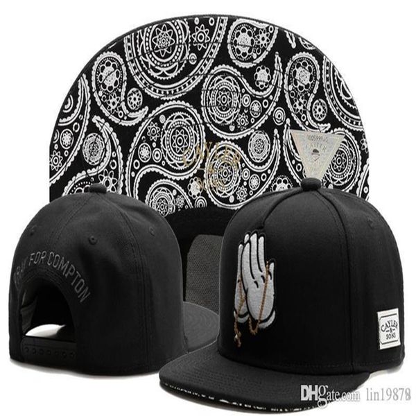 

cayler & sons pray for compton pray cashew flower baseball caps band gorras bones mens sports letter fashion outdoors sun snapback174o, Blue;gray