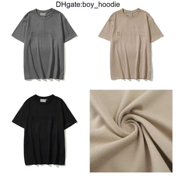 

ess t shirts clothing mens t-shirts high version marn mani round neck loose and versatile letter printed short sleeve t-shirt summer 8qlp, White;black