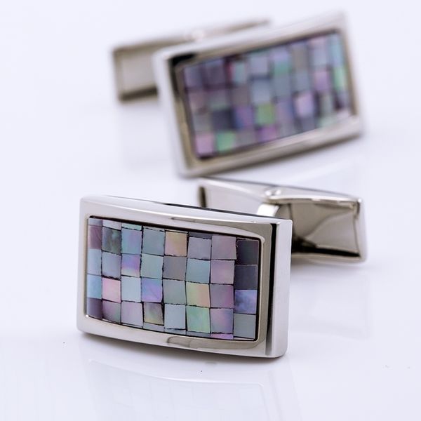 

cuff links kflk jewelry for men's brand of color cufflinks shirts fashion wedding gift button guests 230314, Silver