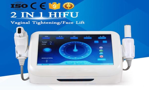

hifu 2 in 1 skin tighten face lifting vaginal tighten high intensity focused ultrasound wrinkle removal beauty machine system5589219
