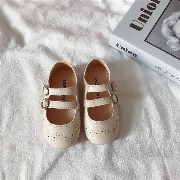 

sneakers cuzullaa children leather shoes for 1 6 years girls princess mary janes dress baby soft sole korean flat 21 30 230310, Black;red