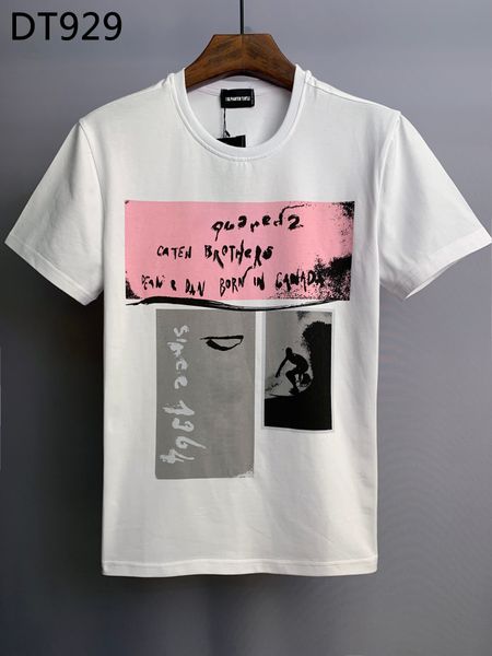 

dsq phantom turtle men's t-shirts mens designer t shirts black white back cool t-shirt men summer italian fashion casual street t-shirt, White;black