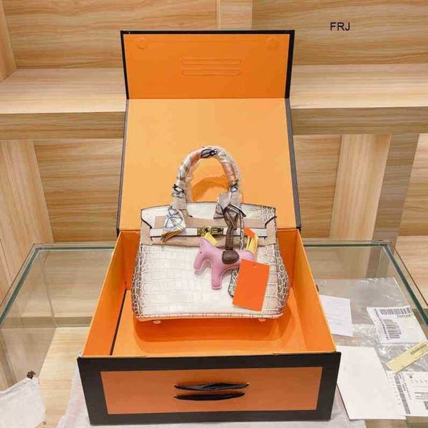 

designer bags birkin handbags herms alligator 25cm totes platinum bag pony lady handbag have logo frj