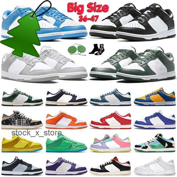 

2022 mens designer sneakers unc panda shoes white black grey fog team green syracuse trail men women dunks outdoor trainers casual walking
