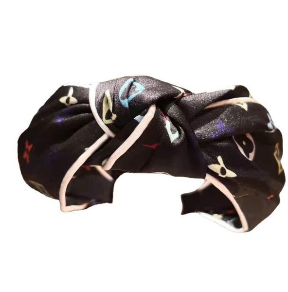 

sell hair hoop letter hairband women printing headband fashion hair accessories hair jewelry retro turban headwraps, Black;brown