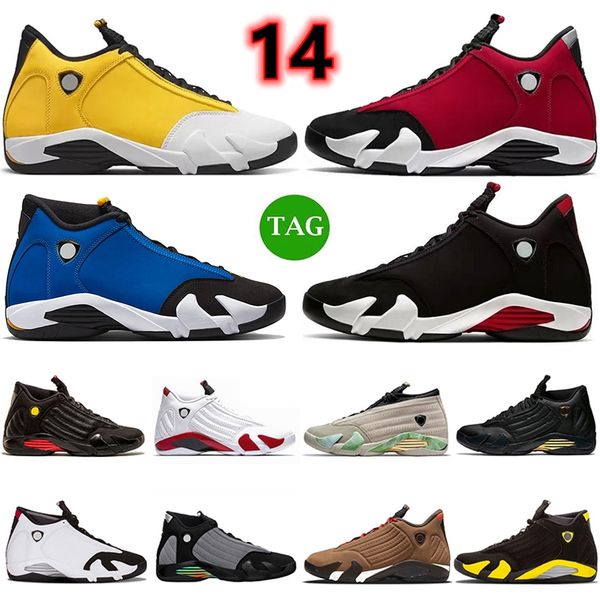 

jumpman 14 14s mens basketball shoes laney bred candy cane dmp ferrar fortune ginder gym red hyper royal last sparticle grey thunder trainer, Black