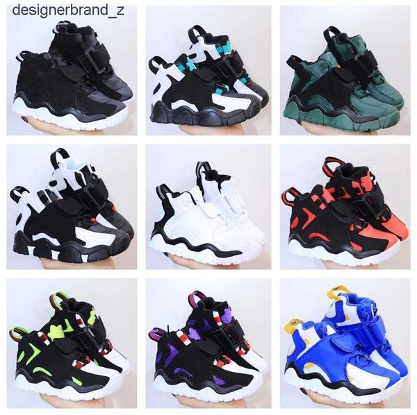 

designer kids shoes jumpman 1s children trainer basketball sneakers size 28-35 bqdc, Black