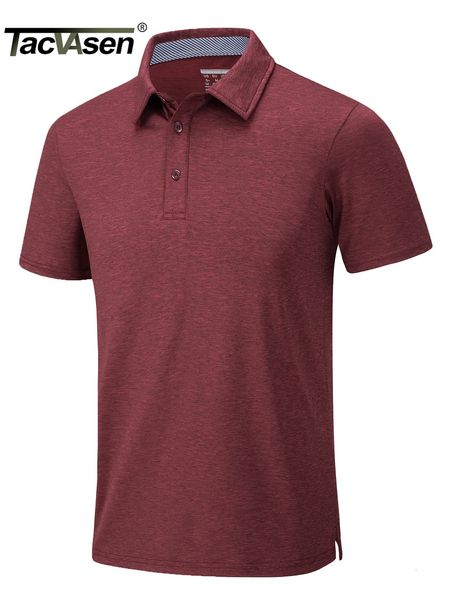 

men's polos tacvasen summer polo t-shirts mens casual short sleeve shirts 3 buttons down quick dry breathable golf fishing pullover wor, White;black