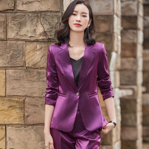 

women's suits blazers fabric formal uniform designs pantsuits women business suits with pants and jakets coat ol style blazers set 2303, White;black