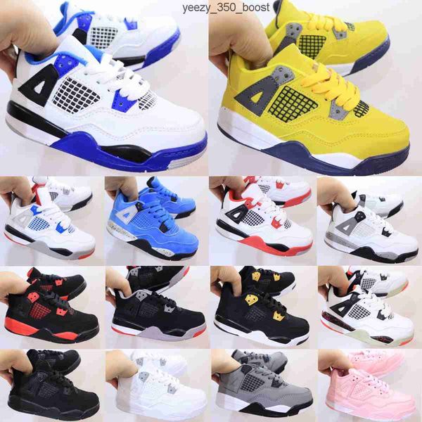 

kids shoes 4 designer 4s baby basketball sneakers youth toddler infants boys military black cat shoe kid running trainers children girls red