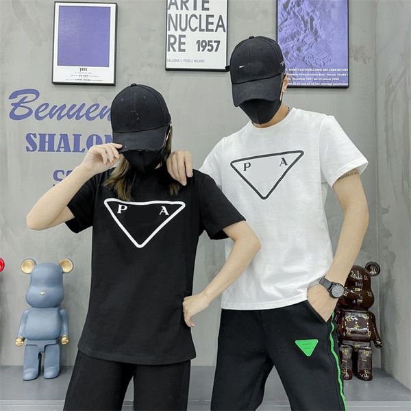 

mens t shirt designer tshirt sweatshirt tee shirts summer tees couple oversized tshirts t-shirt letter print breathable t-shirts plus size t, White;black