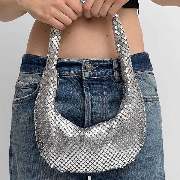 

qwertyui45 totes handle silver shining evening clutch bag purses and handbag luxury designer shoulder bag purse party bag women's bag 0