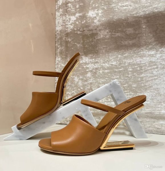 

woman first sandal wedge heel luxury brand designer pump shoes black white nude calf leather velvet 105mm high-heeled boots sheepskin leathe