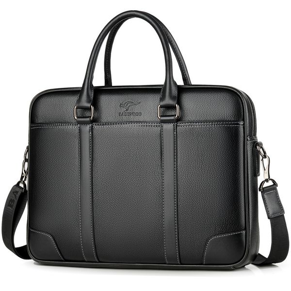 

briefcases men's tote bag pu leather briefcase male lapbags for men briefcases large handbags computer business shoulder messenger bag