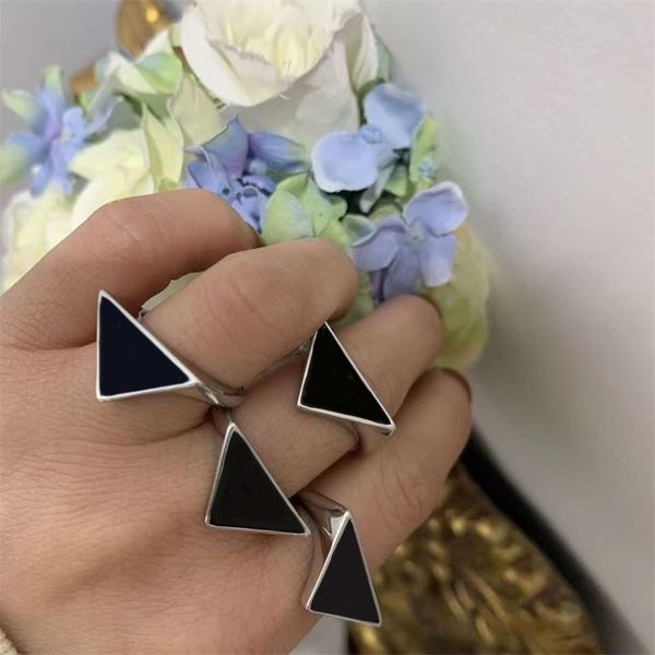 

adjustable never fade triangle tag wedding ring 1ja066_2dsp_f0002 black design aesthetics mens ring delicate anniversary plated silver ring