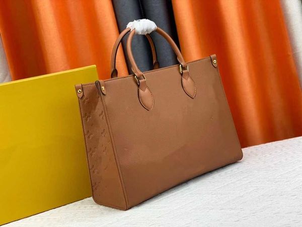 

5a onthego bag gm mm pm tote crossbody totes black beige 41cm 34cm 25cm on the go genuine leather epilogue messenger luxurys