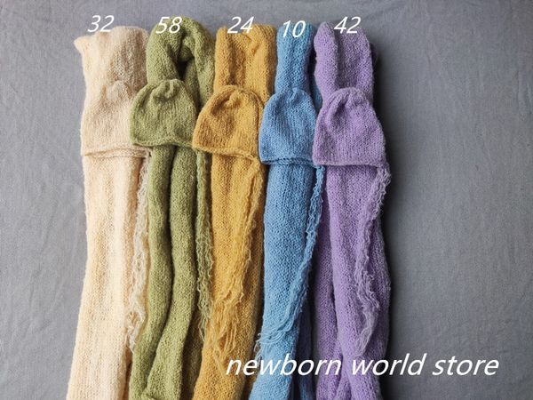 

keepsakes born pography props stretch wool mohair hat and long wrap 230316